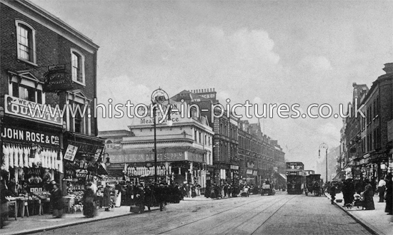 High Street, Kingsland, Islington London. c.1911.